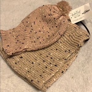 Rooted Soul hat and scarf set